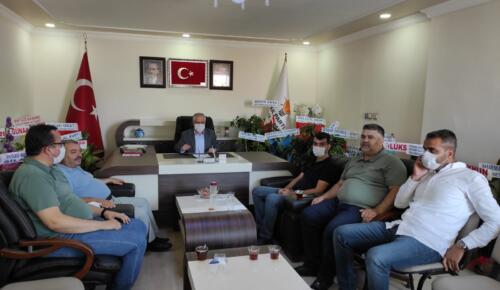 Afşin Baro Temsilcilerinden Ak Parti’ye Zİyaret!