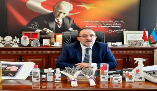 İlk Lavanta Yağını Belediyeye Sattı!