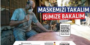 Büyükşehir’den “Maskemizi Takalım İşimize Bakalım” Kampanyası!
