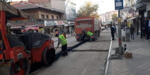 Atatürk Caddesinde Doğalgaz Çalışmaları Tamamlandı!