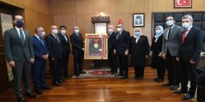 Ulaştırma ve Altyapı Bakanı Adil Karaismailoğlu, Kahramanmaraş’ta.