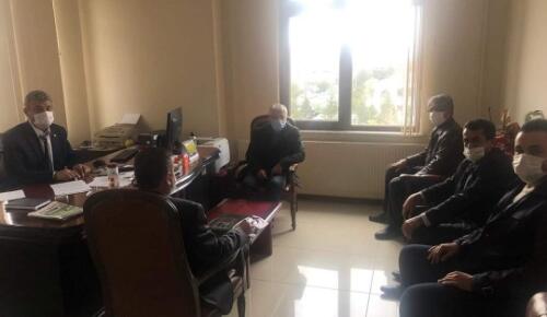 Afşin Yazı İşleri Müdürü’ne Ziyaret!