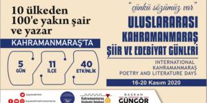 Uluslararası Şiir ve Edebiyat Günleri Başlıyor!