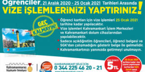 Öğrenci Kartlarında Vize İşlemleri Başlıyor