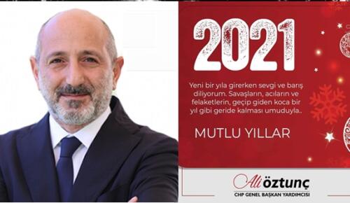 CHP Genel Başkan Yardımcısı Ali Öztunç Yeni Yılı Kutladı!