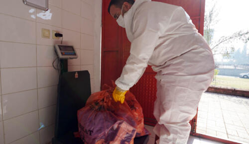 Bin 300 Ton Tıbbi Atık Bertaraf Edildi