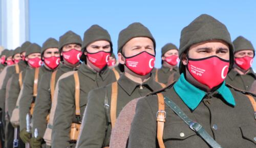 Sarıkamış Şehitleri İçin Eksi 14 Derecede, Koronavirüs Tedbirli Anma