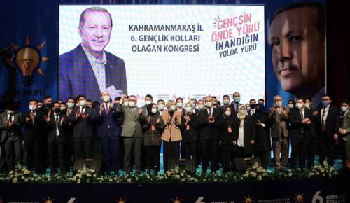AK Parti Gençlik ve Kadın Kolları Kongresi Yapıldı.