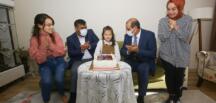 Şehit Kızına İl Emniyet Müdüründen Doğum Günü Sürprizi
