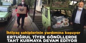Ertuğrul Tiyek, İhtiyaç Sahiplerine Destek Olmaya Devam Ediyor!