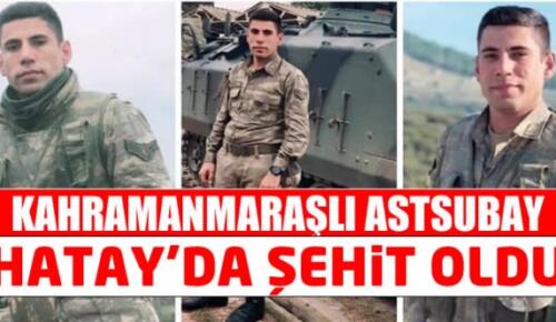 Kalp Krizi Geçiren Kahramanmaraşlı Asker Şehit Oldu