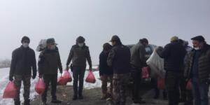 Afşin’de, Doğada Yaşayan Canlılar Unutulmadı!