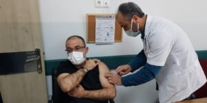 Afşin Belediye Başkanı Güven, Koronavirüs Aşısı Yaptırdı