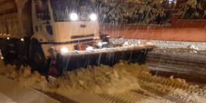 Büyükşehir’den Karla Mücadelede Çalışmaları!