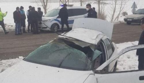 Afşin’de Trafik Kazası 1 Ölü 2 Yaralı!