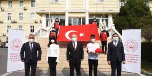 Bayrağımız Çanakkale’ye Uğurlandı.