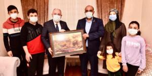 Vali Coşkun’dan Şehit ve Gazi Ailelerine Ziyaret!