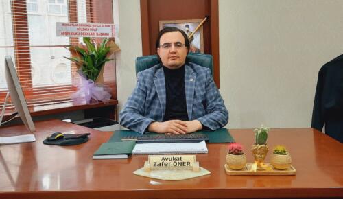 Yenilenmiş Ofisinde, Avukat Zafer Öner’e Ziyaret