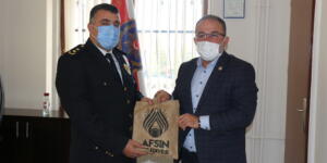 İlçe Emniyet Müdürü Metin Cengiz’e, Polis Haftası Ziyareti!