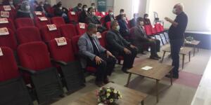 Afşin’de Okul Müdürlerine”Yönetimden Kuruma Kurum Kültürü Teknik Destek “Eğitimi