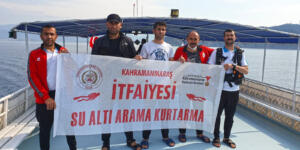 İtfaiye’nin Balıkadamlarına Sıkı Eğitim!