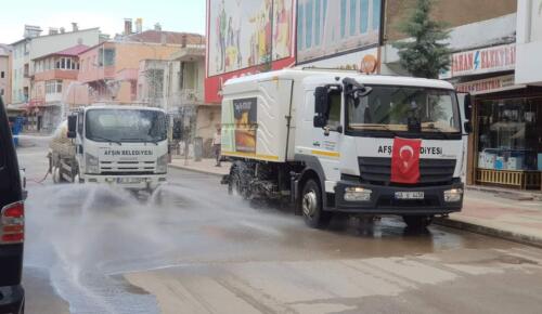 Afşinliler Evde, Belediye Ekipleri Görevde!