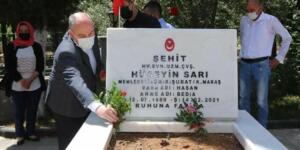 VALİ COŞKUN, RAMAZAN BAYRAM’I MÜNASEBETİYLE ŞEHİTLİK ZİYARETİNDE BULUNDU