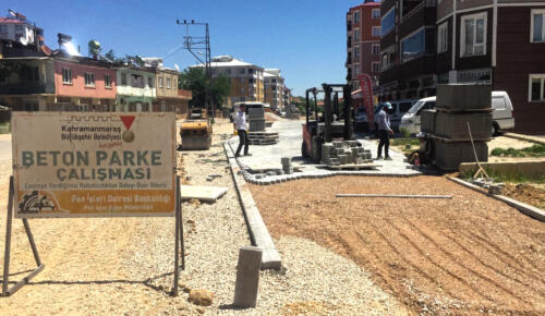 Afşin’de Ana Arterler Yenileniyor!