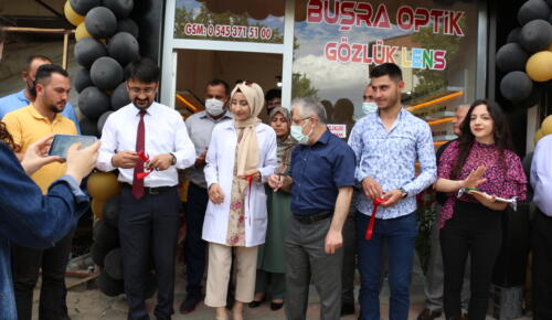 Büşra Optik Düzenlenen Törenle Açıldı!