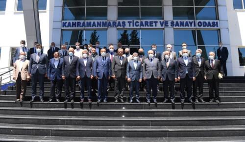 Hazine Ve Maliye Bakan Yardımcısı Sayın Dr. Nureddin Nebati Kahramanmaraş’da