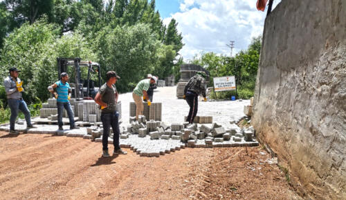 Afşin’de Mahalle Yolları İyileştiriliyor