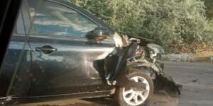 Afşin’de Otomobil ile Motosiklet Çarpıştı