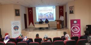 Afşin’de kadına yönelik şiddete karşı bilgilendirme ve bilinçlendirme eğitimleri verildi!