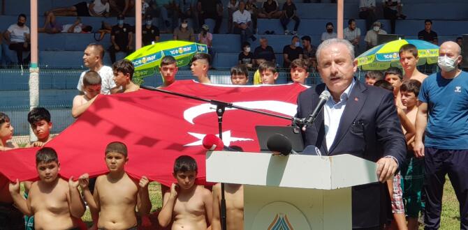 Meclis Başkanı Şentop, 46. Afşin Güreş Festivali’ne katıldı