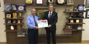 TUTAP’tan Başkan Can’a Turizm Elçisi Beratı