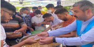 Afşin Ülkü Ocağı Aşure Dağıttı