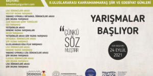 2. Uluslararası Şiir ve Edebiyat Günleri Yarışma Başvuruları Başladı!