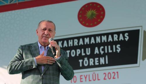 Cumhurbaşkanı Erdoğan, Kahramanmaraş’ta toplu açılış törenine katıldı