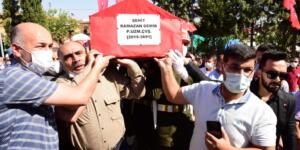 ŞEHİDİMİZ DUALARLA EBEDİYETE UĞURLANDI!