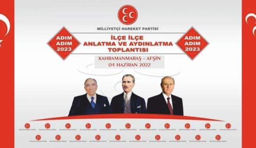 MHP’den İlçe İlçe Aydınlatma Toplantısına Davet!