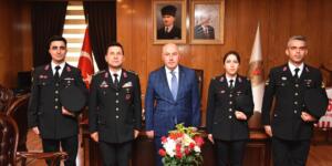 Jandarma’dan Vali Coşkun’a Ziyaret!