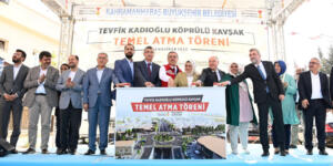 Tevfik Kadıoğlu Köprülü Kavşak Projesinin Temeli Atıldı