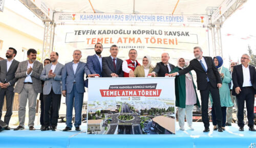 Tevfik Kadıoğlu Köprülü Kavşak Projesinin Temeli Atıldı