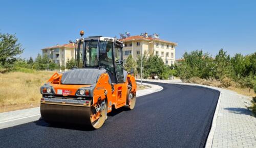 Afşin TOKİ Bölgesinde Asfalt Çalışmaları Hızlandı!