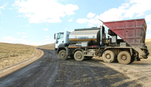 Küçüktatlar-Haticepınar Arası 15 Km’lik Yol Tamamlanıyor!