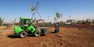 Afşin Millet Bahçesi Yeşilleniyor!