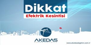 Afşin’de Elektrik Kesintisi Uygulanacak!