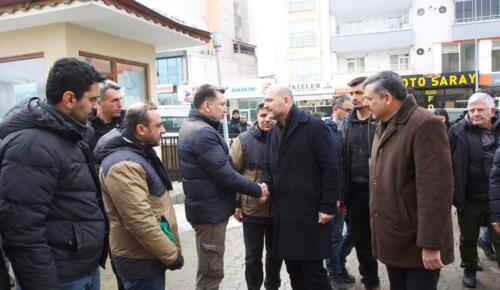 İÇİŞLERİ BAKANI SOYLU AFŞİN’İ ZİYARET ETTİ