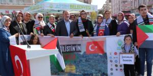 Katil İsrail’in Zulmü Afşin’de Protesto Edildi.