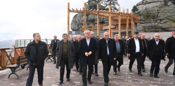 Başkan Güngör, Ali Kayası’nda Önceki Dönem Belde Belediye Başkanlarıyla Buluştu